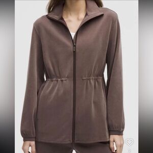 Lululemon Softstreme espresso Jacket Small